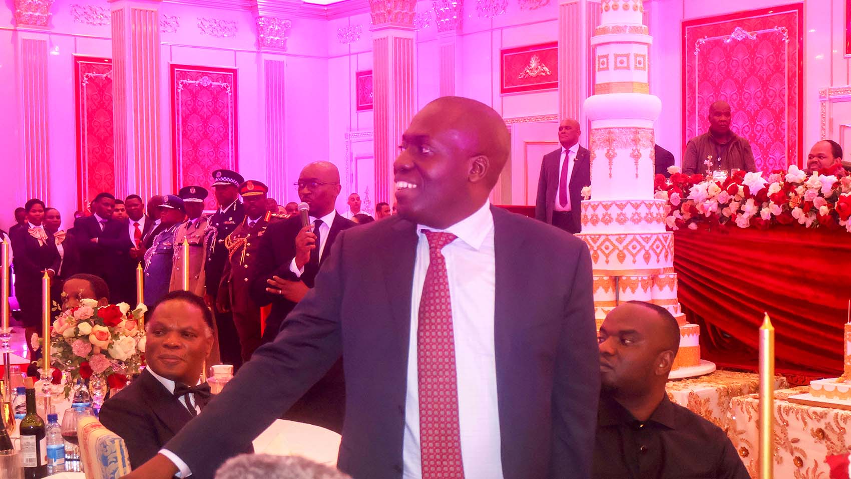 Inyatsi Group Chairman Michelo Shakantu, whom His Majesty affectionately calls 